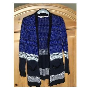 ROXY Tricolor Cardigan.